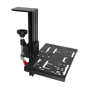 HXBER Universal Desk Mount, Universal Desk Mount for Racing Sim Shifter & Handbrake Replacement for Thrustmaster TH8A Shifter & TSS Handbrake, Logitech G Driving Force Shifter, Fanatec ClubSpor HXBER Universal Desk Mount, Universal Desk Mount for Racing Sim Shifter & Handbrake Replacement for Thrustmaster TH8A Shifter & TSS Handbrake, Logitech G Driving Force Shifter, Fanatec ClubSpor