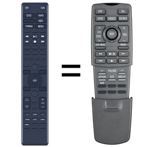 86170-50270 Replacement Remote Control for Lexus Rear DVD Entertainment 86170-50270 Replacement Remote Control for Lexus Rear DVD Entertainment