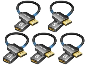 RUUPRRN 4K@60Hz 5-Pack Display Port to HDMI Adapter, Unidirectional RUUPRRN 4K@60Hz 5-Pack Display Port to HDMI Adapter, Unidirectional