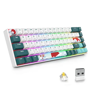 Owpkeenthy 65% Wireless Mechanical Keyboard for Win Mac(68 Forest) Owpkeenthy 65% Wireless Mechanical Keyboard for Win Mac(68 Forest)