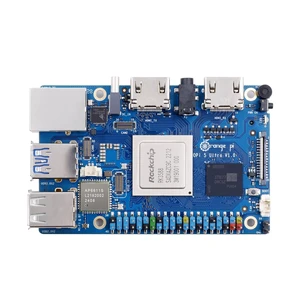 Orange Pi 5 Ultra 16GB RAM LPDDR5 Rockchip RK3588 Development Board, 2.4GHz Frequency 8K Video Decoding M.2 PCIE 2.5G LAN Wi-Fi 6E+BT 5.3/BLE Single Board Computer Orange Pi 5 Ultra 16GB RAM LPDDR5 Rockchip RK3588 Development Board, 2.4GHz Frequency 8K Video Decoding M.2 PCIE 2.5G LAN Wi-Fi 6E+BT 5.3/BLE Single Board Computer