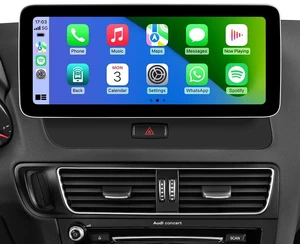 12.3-inch Car Stereo for Audi Q5 2009-2017 with Multimedia System, Android Auto Wireless CarPlay Bluetooth Upgrade Factory Radio Player Replacement IPS Touch Screen 12.3-inch Car Stereo for Audi Q5 2009-2017 with Multimedia System, Android Auto Wireless CarPlay Bluetooth Upgrade Factory Radio Player Replacement IPS Touch Screen