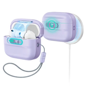 ESR for AirPods Pro 3 Case (2025), Compatible with MagSafe, Purple ESR for AirPods Pro 3 Case (2025), Compatible with MagSafe, Purple