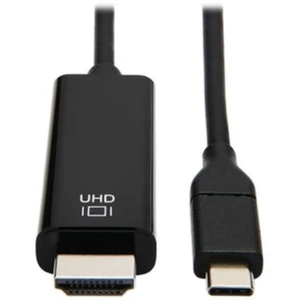 Tripp Lite USB C to HDMI Cable Adapter (M/Thunderbolt 3 HDMI Cable Adapter, Gen 1, Converter On HDMI End, 4K HDMI @ 60 Hz, 4: Black, 6 ft. (U444-006-H4K6BE) Tripp Lite USB C to HDMI Cable Adapter (M/Thunderbolt 3 HDMI Cable Adapter, Gen 1, Converter On HDMI End, 4K HDMI @ 60 Hz, 4: Black, 6 ft. (U444-006-H4K6BE)