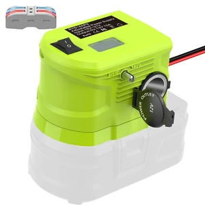 UNIKI 18V to12V Step Down Converter for Ryobi 18V BatteryDC Voltage Battery Power Adapter Cigarette Lighter Adapter Perfect for upgrading Power Tools, LED Strip Lights, Robotics DIY Projects UNIKI 18V to12V Step Down Converter for Ryobi 18V BatteryDC Voltage Battery Power Adapter Cigarette Lighter Adapter Perfect for upgrading Power Tools, LED Strip Lights, Robotics DIY Projects