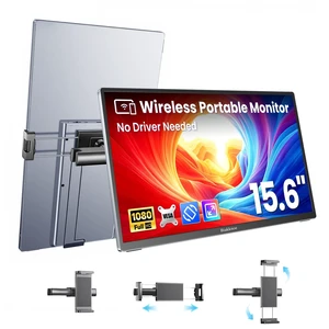 Biakknoe Wireless Portable Monitor, 15.6" 1080P IPS Car TV for Back Seat Biakknoe Wireless Portable Monitor, 15.6" 1080P IPS Car TV for Back Seat
