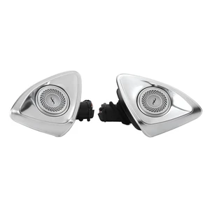 Jauarta 64 Color 4D Rotating Tweeter with LED Ambient Lighting Replacement S Class W223 2021, Stainless Steel Cover with 64 Colors, Plug and Play, 2PCS, Door Tweeter Jauarta 64 Color 4D Rotating Tweeter with LED Ambient Lighting Replacement S Class W223 2021, Stainless Steel Cover with 64 Colors, Plug and Play, 2PCS, Door Tweeter