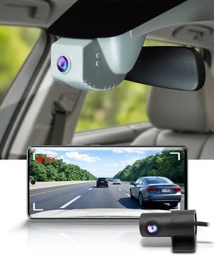 Fitcamx Front 4K+Rear 1080P Dash Cam Adapts for Honda Civic 2022-2026 Type R Si (Black Cover), OEM Seamless Look, 2 Way HD Video, WiFi & APP, Loop Recording, G-Sensor, Easy to Use, 128GB Card Fitcamx Front 4K+Rear 1080P Dash Cam Adapts for Honda Civic 2022-2026 Type R Si (Black Cover), OEM Seamless Look, 2 Way HD Video, WiFi & APP, Loop Recording, G-Sensor, Easy to Use, 128GB Card