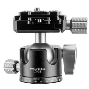 DMIDITIR 28mm Tripod Ball Head, Aluminum Alloy Panoramic Head DMIDITIR 28mm Tripod Ball Head, Aluminum Alloy Panoramic Head