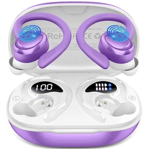 Wireless Earbuds Bluetooth Headphones Sport, Bluetooth 5.3 Earbud 3D HiFi Stereo Over Ear Buds, 48Hrs Earhooks Earphone with Noise Cancelling Mic, IP7 Waterproof Headset for Workout/Running/Gym Wireless Earbuds Bluetooth Headphones Sport, Bluetooth 5.3 Earbud 3D HiFi Stereo Over Ear Buds, 48Hrs Earhooks Earphone with Noise Cancelling Mic, IP7 Waterproof Headset for Workout/Running/Gym