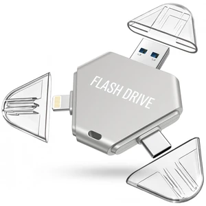 MFi Certified 256GB Flash Drive for iPhone, 3 in 1 Photo Stick with Lightning/Type-C/USB-A, Photo Stick for iPad Android Mac PC, for Photos Videos and File Backup,Available Space: ~244GB,Silver MFi Certified 256GB Flash Drive for iPhone, 3 in 1 Photo Stick with Lightning/Type-C/USB-A, Photo Stick for iPad Android Mac PC, for Photos Videos and File Backup,Available Space: ~244GB,Silver