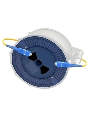 Buacoz G652D Singlemode Bare Optical Fiber 10KM with SC/UPC to SC/UPC Connector, Low Water Peak Fiber Reel, 1310/1550nm ITU-T OTDR Bare Optic Spool,for Telecom, FTTH and CATV Transmission Buacoz G652D Singlemode Bare Optical Fiber 10KM with SC/UPC to SC/UPC Connector, Low Water Peak Fiber Reel, 1310/1550nm ITU-T OTDR Bare Optic Spool,for Telecom, FTTH and CATV Transmission