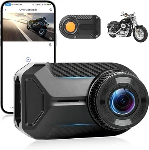 Motorcycle Dash Cam, Motorbike Camera Waterproof Motorcycle Video Driving Recorder Camera with Light Vision, Dashcam, Loop Recording Motorcycle Dash Cam, Motorbike Camera Waterproof Motorcycle Video Driving Recorder Camera with Light Vision, Dashcam, Loop Recording