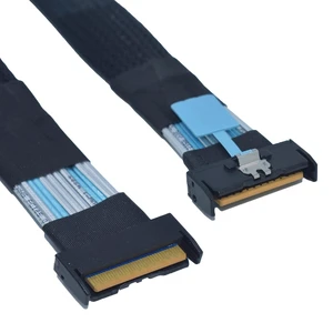 LetLinkSo PCIe Gen5 MCIO 8i Cable, MCIO x8 to MCIO x8 Cable, 0.8 feet (25 cm) LetLinkSo PCIe Gen5 MCIO 8i Cable, MCIO x8 to MCIO x8 Cable, 0.8 feet (25 cm)