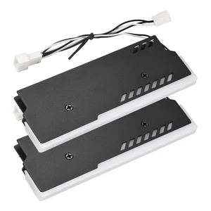 Nexarelle 2Pcs DDR3/DDR4/DDR5 Memory RAM Cooler Heatsink 12V/Fan 3Pin Nexarelle 2Pcs DDR3/DDR4/DDR5 Memory RAM Cooler Heatsink 12V/Fan 3Pin