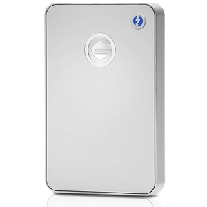 G-Technology 1TB G-DRIVE mobile with Thunderbolt and USB 3.0 Portable External Hard Drive, Silver - 0G03040-1 G-Technology 1TB G-DRIVE mobile with Thunderbolt and USB 3.0 Portable External Hard Drive, Silver - 0G03040-1