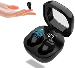 Mudtun 2026 Wireless Earbuds for Side Sleepers, Invisible Sleep Earbuds with Low Profile Design, Tiny Hidden Bluetooth Earphones for Small Ear Canals, Mini Earbuds for Sleeping, Deep Black Mudtun 2026 Wireless Earbuds for Side Sleepers, Invisible Sleep Earbuds with Low Profile Design, Tiny Hidden Bluetooth Earphones for Small Ear Canals, Mini Earbuds for Sleeping, Deep Black