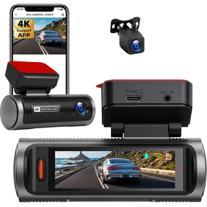 4K Dual Dash Cam Front and Rear, 4K FHD Car Camera,Dash Camera for Cars Car Camera with WiFi App Control 150 Wide Angle Night Vision G-Sensor Loop Recording 24H Parking Monitoring 4K Dual Dash Cam Front and Rear, 4K FHD Car Camera,Dash Camera for Cars Car Camera with WiFi App Control 150 Wide Angle Night Vision G-Sensor Loop Recording 24H Parking Monitoring