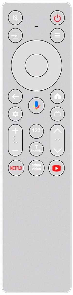 RC933A FMB1 Voice Replacement Remote Control Applicable for TCL Google TV RC933A FMB1 Voice Replacement Remote Control Applicable for TCL Google TV