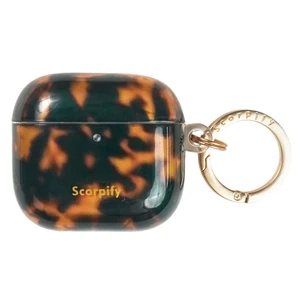 SCORPIFY for AirPods 4 Case (4th Generation, 2024) with Keychain, Compatible with Apple AirPod 4, Cute Protective Hard Shell Cover, Wireless Charging Earbuds Case for Women - Brown Tortoise She SCORPIFY for AirPods 4 Case (4th Generation, 2024) with Keychain, Compatible with Apple AirPod 4, Cute Protective Hard Shell Cover, Wireless Charging Earbuds Case for Women - Brown Tortoise She