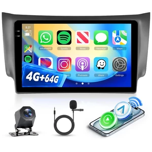 Podofo 4G+64G Car Radio for Nissan Sentra 2013-2017 Stereo Wireless CarPlay Podofo 4G+64G Car Radio for Nissan Sentra 2013-2017 Stereo Wireless CarPlay