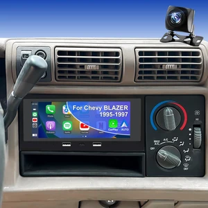 64G Upgrade Radio for Chevy S10 Blazer GMC Jimmy S15 1995-1997, GMC Sonoma Chevy S10 Pickup 1994-1997, Isuzu Hombre 1996-1997, 6.86" Touchscreen Stereo Apple Carplay Android Auto GPS Camera 5GWifi 64G Upgrade Radio for Chevy S10 Blazer GMC Jimmy S15 1995-1997, GMC Sonoma Chevy S10 Pickup 1994-1997, Isuzu Hombre 1996-1997, 6.86" Touchscreen Stereo Apple Carplay Android Auto GPS Camera 5GWifi