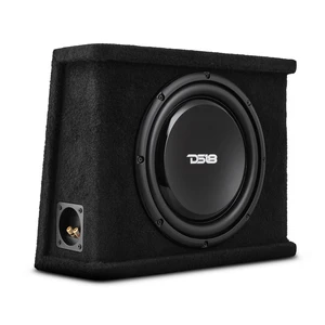 DS18 SB12 Single 12" Loaded Shallow Subwoofer Enclosure 700 Watts Max Power 350 Watts RMS @ 2-ohm Sealed Box - Fits into Any Vehicle - Great for Tight Space DS18 SB12 Single 12" Loaded Shallow Subwoofer Enclosure 700 Watts Max Power 350 Watts RMS @ 2-ohm Sealed Box - Fits into Any Vehicle - Great for Tight Space