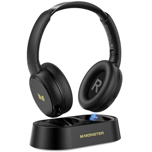 Monster TVlink 300 Wireless TV Headphones Bluetooth 5.3 Black Monster TVlink 300 Wireless TV Headphones Bluetooth 5.3 Black