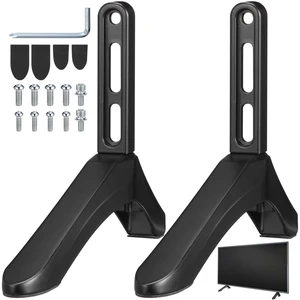 DOITOOL 2 Pcs Universal TV Stand Base Compatible with Samsung TV Legs for Installation Hole Distance of 20-55 mm Mounting Bracket DOITOOL 2 Pcs Universal TV Stand Base Compatible with Samsung TV Legs for Installation Hole Distance of 20-55 mm Mounting Bracket