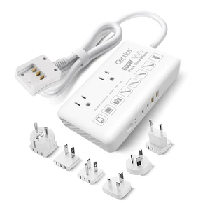 Ceptics 600W Pure Sine Wave 220v to 110v Converter, Step Down Voltage Converter us to Europe, 6 Plug attachments and 4 USB Ports (35W max), Perfect for Hair dryers, Straighteners and Curling Irons Ceptics 600W Pure Sine Wave 220v to 110v Converter, Step Down Voltage Converter us to Europe, 6 Plug attachments and 4 USB Ports (35W max), Perfect for Hair dryers, Straighteners and Curling Irons