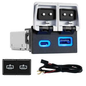 90W Car Charger Socket for Toyota Hilux Accessories Tacoma 4Runner Tundra 90W Car Charger Socket for Toyota Hilux Accessories Tacoma 4Runner Tundra
