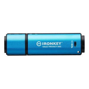 Kingston IronKey Vault Privacy 50 USB-C 128GB Flash Drive Kingston IronKey Vault Privacy 50 USB-C 128GB Flash Drive