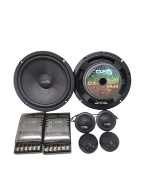 Down4Sound CFXt65C 6.5 Inch 2-Way Component System 180W RMS Pair Down4Sound CFXt65C 6.5 Inch 2-Way Component System 180W RMS Pair