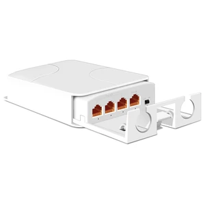 Ztyuav 4 Port Outdoor 2.5Gbps PoE Extender 1 in 3 Out-IEEE 802.3af/at, 90W in 30W Out Waterproof PoE Repeater with 100/1000/2500Mbps, Vlan, PD Auto-Detection, Extend to 100m, Wall Mount Plug & Play Ztyuav 4 Port Outdoor 2.5Gbps PoE Extender 1 in 3 Out-IEEE 802.3af/at, 90W in 30W Out Waterproof PoE Repeater with 100/1000/2500Mbps, Vlan, PD Auto-Detection, Extend to 100m, Wall Mount Plug & Play