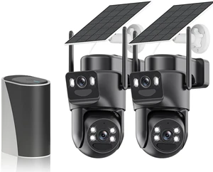 BEENOCAM 4K Dual Lens Solar Security Cameras Wireless Outdoor, 2 Cam-Kit BEENOCAM 4K Dual Lens Solar Security Cameras Wireless Outdoor, 2 Cam-Kit