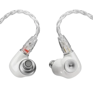MEZE AUDIO Alba ^^ Wired in-Ear Monitor Headphones for Audiophiles ^^ USB-C Adapter Not Included ^^ Widely Compatible ^^ Noise Isolating ^^ Ergonomic Metal Chassis (White w/o Adapter) MEZE AUDIO Alba ^^ Wired in-Ear Monitor Headphones for Audiophiles ^^ USB-C Adapter Not Included ^^ Widely Compatible ^^ Noise Isolating ^^ Ergonomic Metal Chassis (White w/o Adapter)