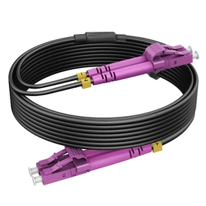 RamboCables-OM4 LC to LC Fiber Patch Cable Armored Multimode, 50ft/15m RamboCables-OM4 LC to LC Fiber Patch Cable Armored Multimode, 50ft/15m