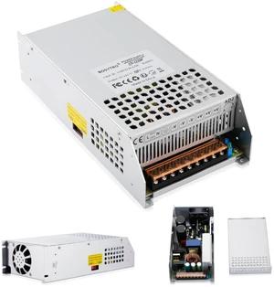 BOSYTRO 12V 100A 1200W DC Switching Power Supply Adapter PSU AC 110V / 220V-DC 12V Transformer Adapter, for LED Strip Light, CCTV Camera Security System,Computer Project of Industrial Power Supplies BOSYTRO 12V 100A 1200W DC Switching Power Supply Adapter PSU AC 110V / 220V-DC 12V Transformer Adapter, for LED Strip Light, CCTV Camera Security System,Computer Project of Industrial Power Supplies