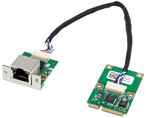 Mini PCIe Key to 2.5G Ethernet Adapter - NIC with Intel I226V Non-Screw Mini PCIe Key to 2.5G Ethernet Adapter - NIC with Intel I226V Non-Screw
