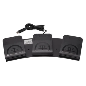 Tangxi USB Triple Foot Pedal, 3 Keys Footswitch Programmable Computer Keyboard Mouse for Gaming Transcription Tangxi USB Triple Foot Pedal, 3 Keys Footswitch Programmable Computer Keyboard Mouse for Gaming Transcription