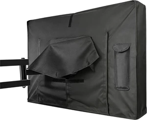 IC ICLOVER 60-65 inch Outdoor TV Cover, Roll-up Front Flap with Soft Liner IC ICLOVER 60-65 inch Outdoor TV Cover, Roll-up Front Flap with Soft Liner