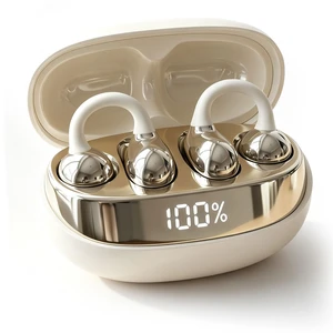 SHCHY Clip-On Earbuds, Open-Ear Wireless Bluetooth 6.0, Lightweight Comfort SHCHY Clip-On Earbuds, Open-Ear Wireless Bluetooth 6.0, Lightweight Comfort