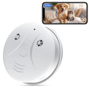 Indoor Security Camera Wireless HD 1080P Video Smoke Detector Hidden Camera Indoor Security Camera Wireless HD 1080P Video Smoke Detector Hidden Camera