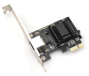 Tenext Realtek Chipset 5 Gigabits Gbps PCIe PCI Express Ethernet Network Interface Card Adapter with Low Profile Bracket for Desktop PC/Mac(No Software) Tenext Realtek Chipset 5 Gigabits Gbps PCIe PCI Express Ethernet Network Interface Card Adapter with Low Profile Bracket for Desktop PC/Mac(No Software)