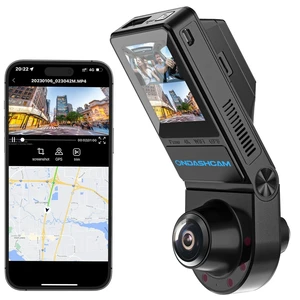 Dash Cam, 360 Front and Rear Inside, 4K/2.5K UHD Camera for Cars, Night Vision, Built-in 5G WiFi & GPS, G-Sensor, 185 Wide Angle, HDR, Parking Mode, Support 512GB Max Dash Cam, 360 Front and Rear Inside, 4K/2.5K UHD Camera for Cars, Night Vision, Built-in 5G WiFi & GPS, G-Sensor, 185 Wide Angle, HDR, Parking Mode, Support 512GB Max