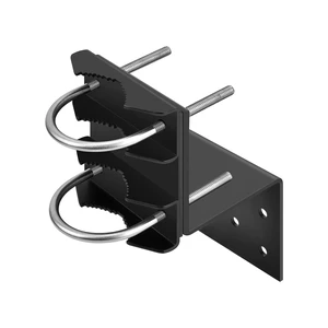 Antenna Mount Outdoor Antenna Pole Mast Mount Bracket- Heavy Duty Steel with U-Bracket Assembly + 6 Screws Antenna Mount Outdoor Antenna Pole Mast Mount Bracket- Heavy Duty Steel with U-Bracket Assembly + 6 Screws