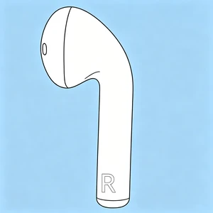 FWBBG Single Earbuds Pods 2 A2032 Replacement Right Earbud Only, Bluetooth Wireless Single Ear Replacement, Compatible with Pods 2nd Generation, R A2032 FWBBG Single Earbuds Pods 2 A2032 Replacement Right Earbud Only, Bluetooth Wireless Single Ear Replacement, Compatible with Pods 2nd Generation, R A2032