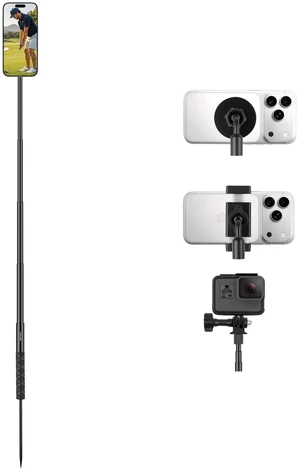 YUTILLENS Golf Monopod, Magnetic Phone Stand for Golf Swing Recording YUTILLENS Golf Monopod, Magnetic Phone Stand for Golf Swing Recording