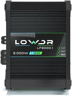 LOWDR LF 3000.1_1 Ohm Car Audio Digital Mono Amplifier 3000W RMS 1 Channel RCA Input Full Range High Efiency Class D Monoblock LOWDR LF 3000.1_1 Ohm Car Audio Digital Mono Amplifier 3000W RMS 1 Channel RCA Input Full Range High Efiency Class D Monoblock
