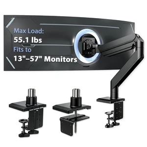 TATUOKYN Heavy Ergonomic Single Monitor Arm Desk Mount for up to 57"Screens TATUOKYN Heavy Ergonomic Single Monitor Arm Desk Mount for up to 57"Screens